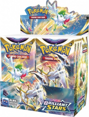 Pokemon Brilliant Stars Booster Display