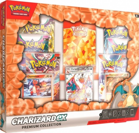 Pokemon Charizard Ex Premium Collection (skadet innpakning)