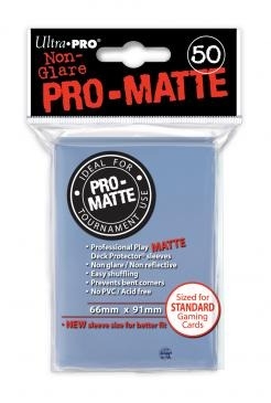 Ultra Pro Deck Protectors Clear PRO-Matte (50)