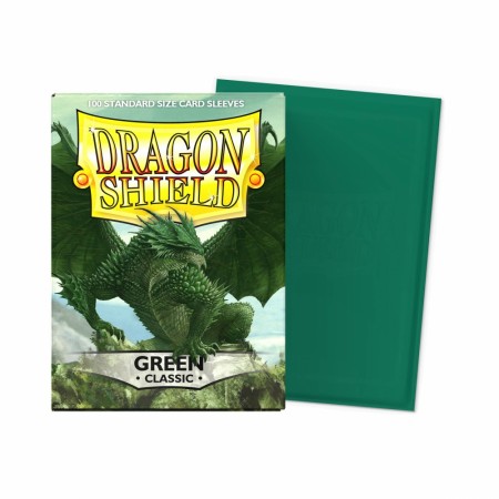 Dragon Shield Classic Green Sleeves 