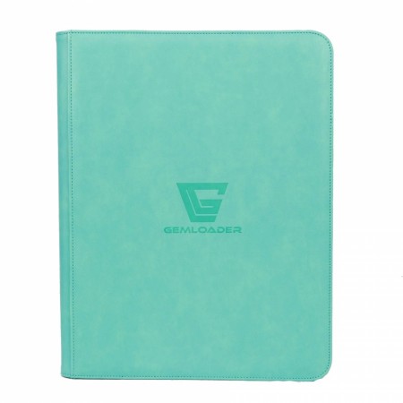 Gemloader Premium 3''X4'' Toploader Album Tiffany Blue (216 Lommer)