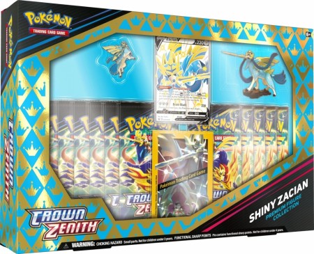Pokemon Crown Zenith Premium Figure Collection Shiny Zacian (Mai)
