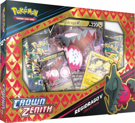 Pokemon Crown Zenith Regidrago V Box