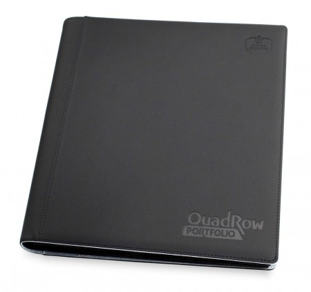 Ultimate Guard Quadrow Portfolio 480 - 24 Pocket XenoSkin Black