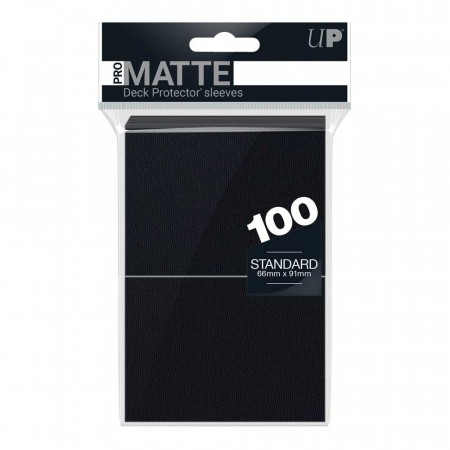 Ultra Pro Deck Protectors PRO-Matte Black (100)