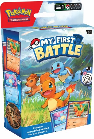Pokemon My First Battle Charmander vs Squirtle