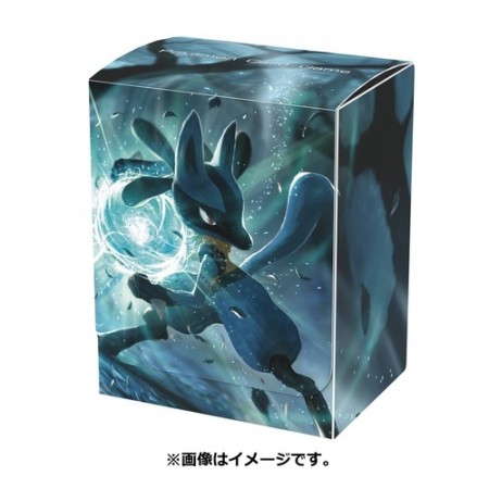 Pokemon Center Japan Lucario Deck Box