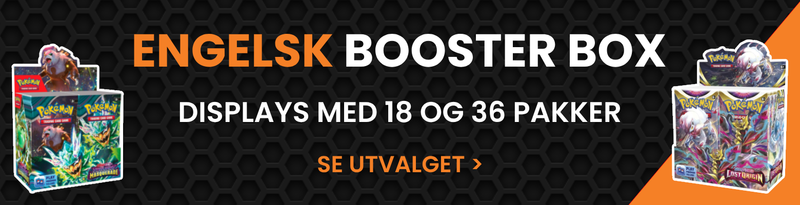 Engelske Pokemon Booster Bokser