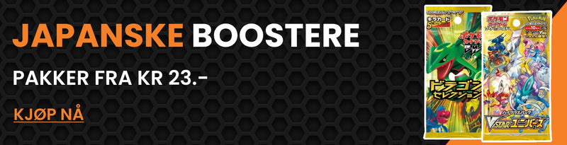 Japanske Pokemon Booster Pakker