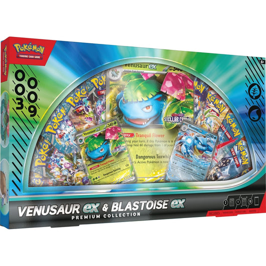 Pokemon Venusaur & Blatoise ex Premium Collection