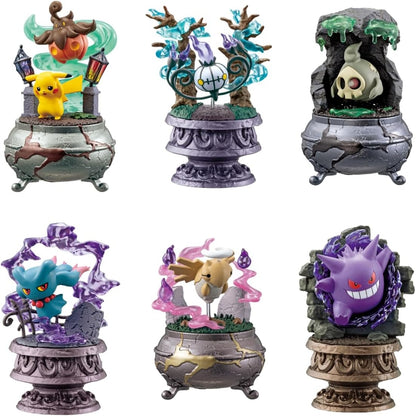 Pokemon Re-ment Little Night Collection 2 Figurer (6 stk)