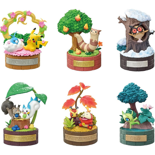 Pokemon Re-ment A Little Tale of the Forest 2 Figurer (6 stk)