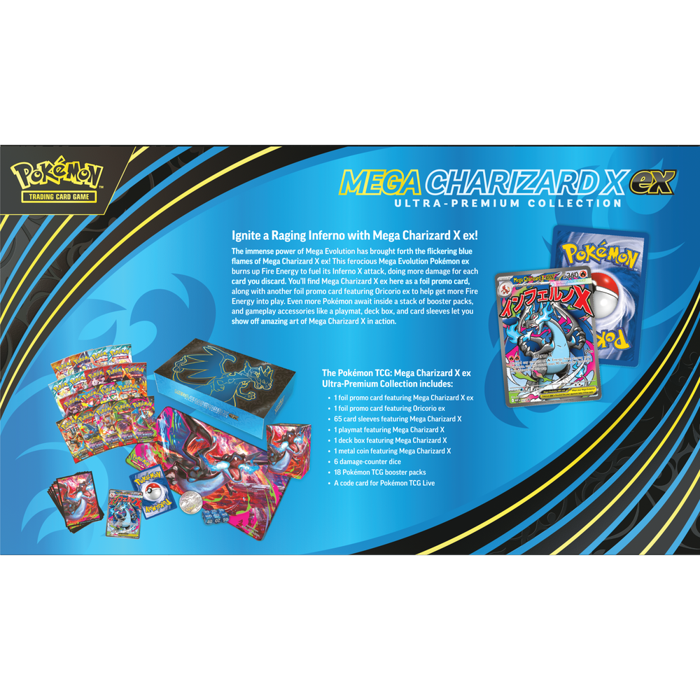 Pokemon Mega Charizard X ex Ultra Premium Collection