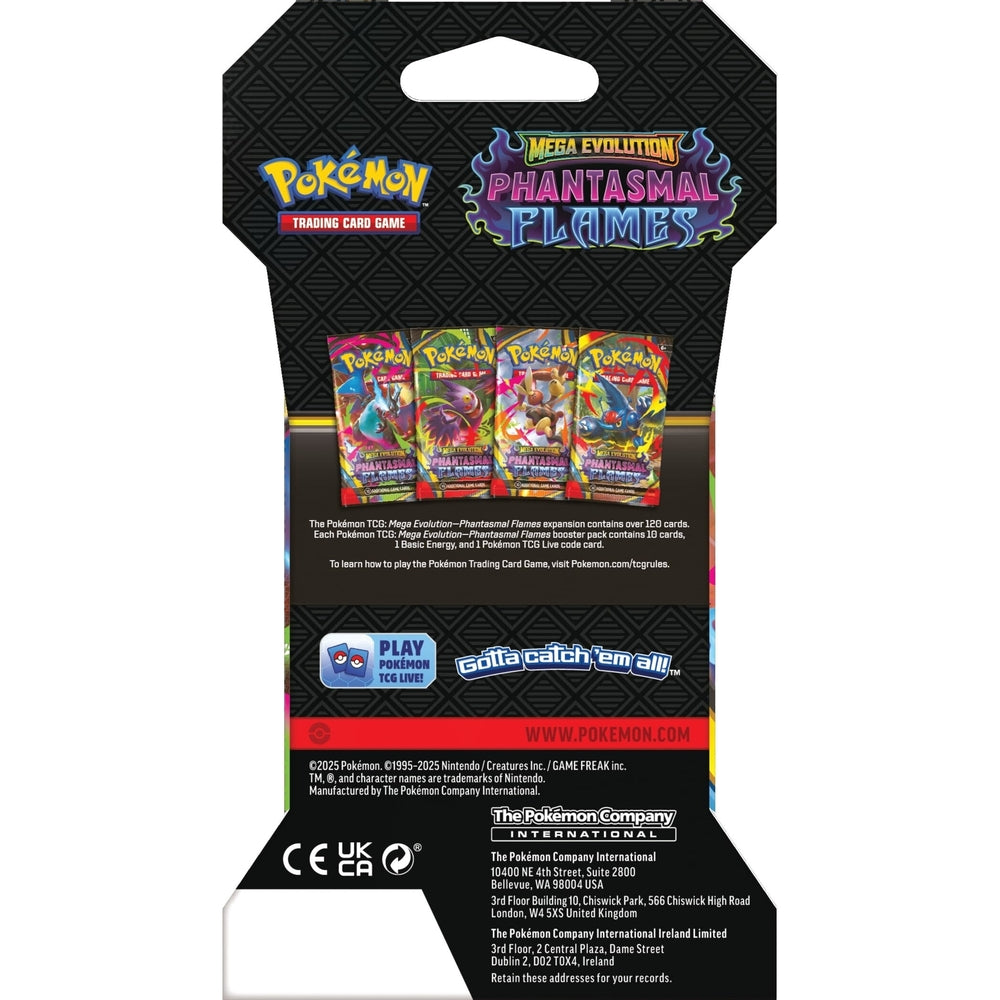 Pokemon Phantasmal Flames Sleeved Booster
