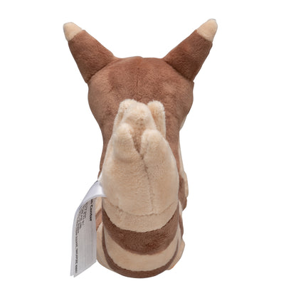 Furret Fit Plush fra Pokemon Center Japan, sett bakfra