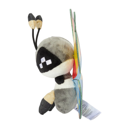 Vivillon (Ocean Pattern) Fit Plush fra Pokemon Center Japan, sett fra siden