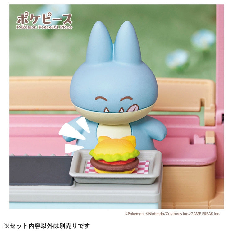 Pokemon Pokepiece Everyone Helps Out! Mogu-Mogu Kitchen Car