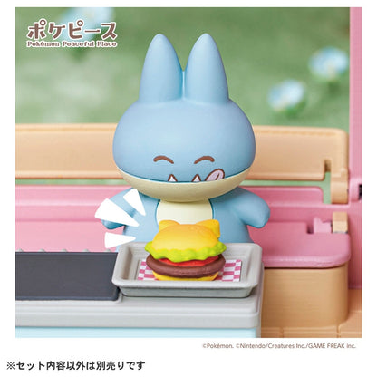 Pokemon Pokepiece Everyone Helps Out! Mogu-Mogu Kitchen Car