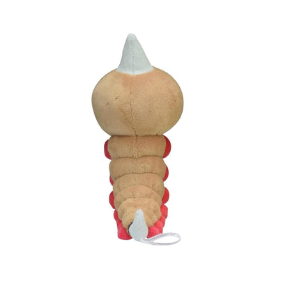 Weedle Fit Plush fra Pokemon Center Japan, sett bakfra