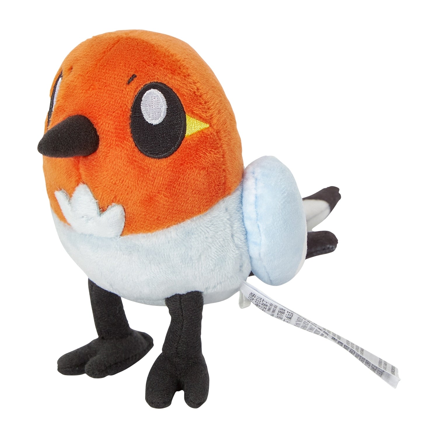 Fletchling Fit Plush fra Pokemon Center Japan, sett forfra