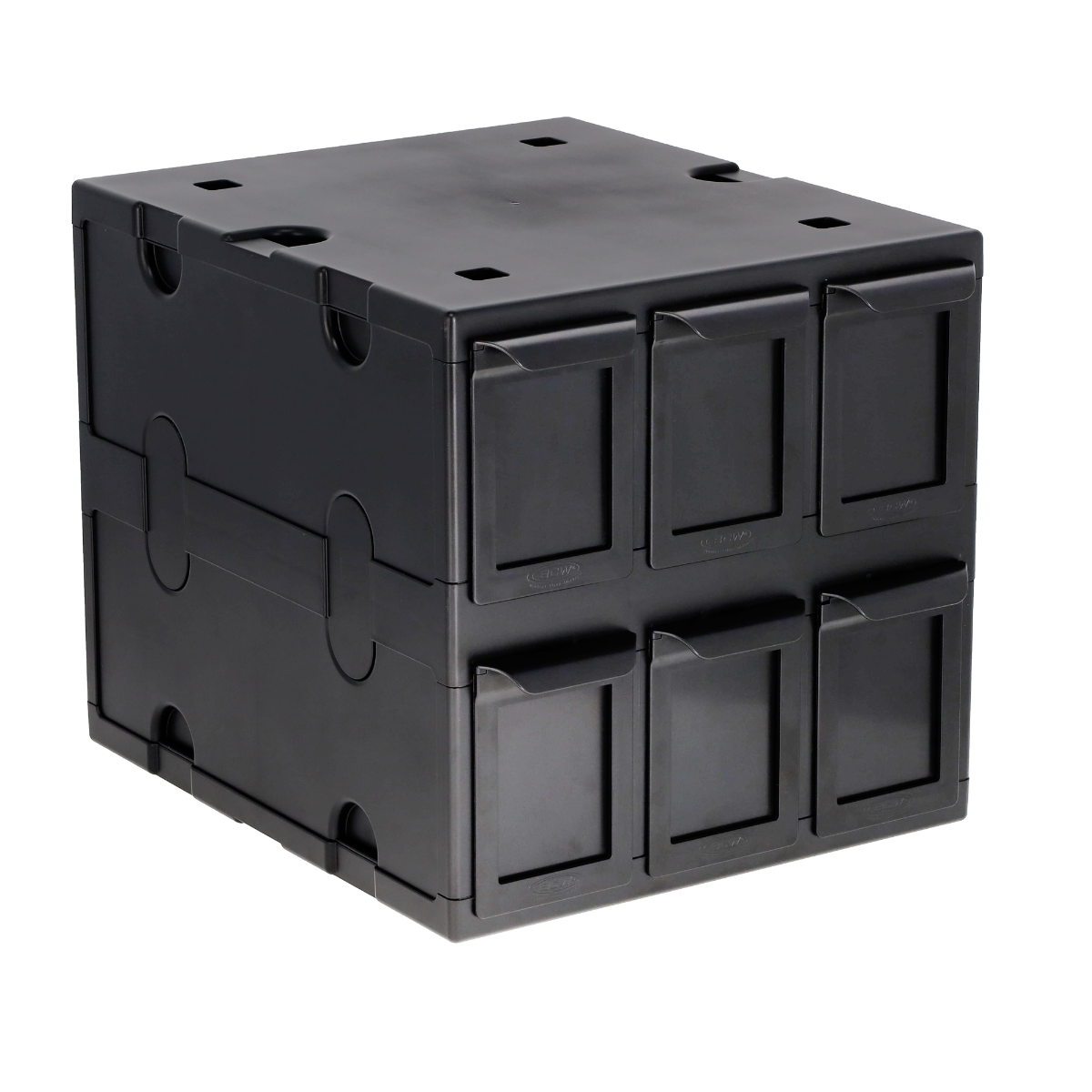 BCW 6 Drawer Card Catalog – Svart