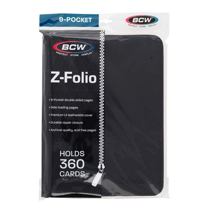BCW Z-Folio 9-Pocket LX Album
