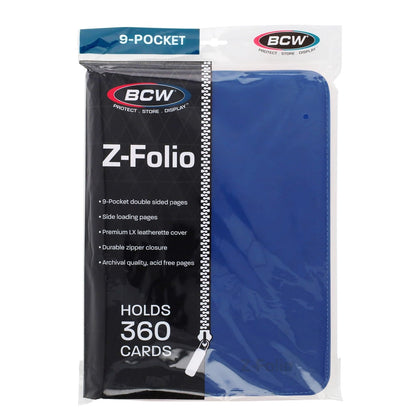 BCW Z-Folio 9-Pocket LX Album