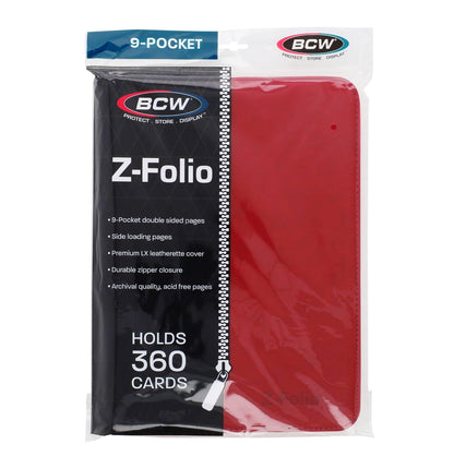 BCW Z-Folio 9-Pocket LX Album