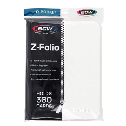 BCW Z-Folio 9-Pocket LX Album
