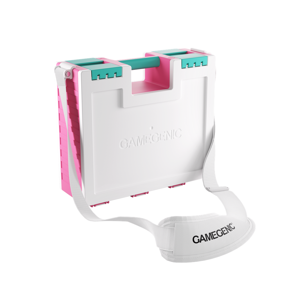 Gamegenic Game Castle - Black/White/clear