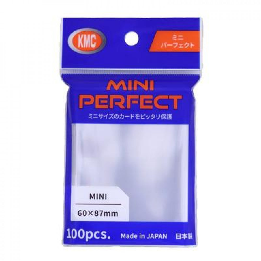 KMC Small Sleeves - Mini Perfect Fit Clear (100)