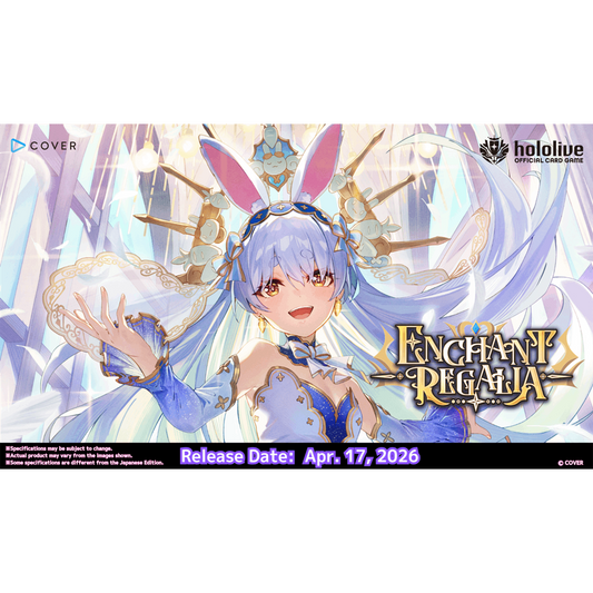 Hololive Official Card Game: Booster Box - Enchant Regalia (12 pakker)