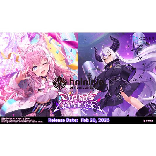Hololive Official Card Game: Booster Box - Curious Universe (12 pakker)