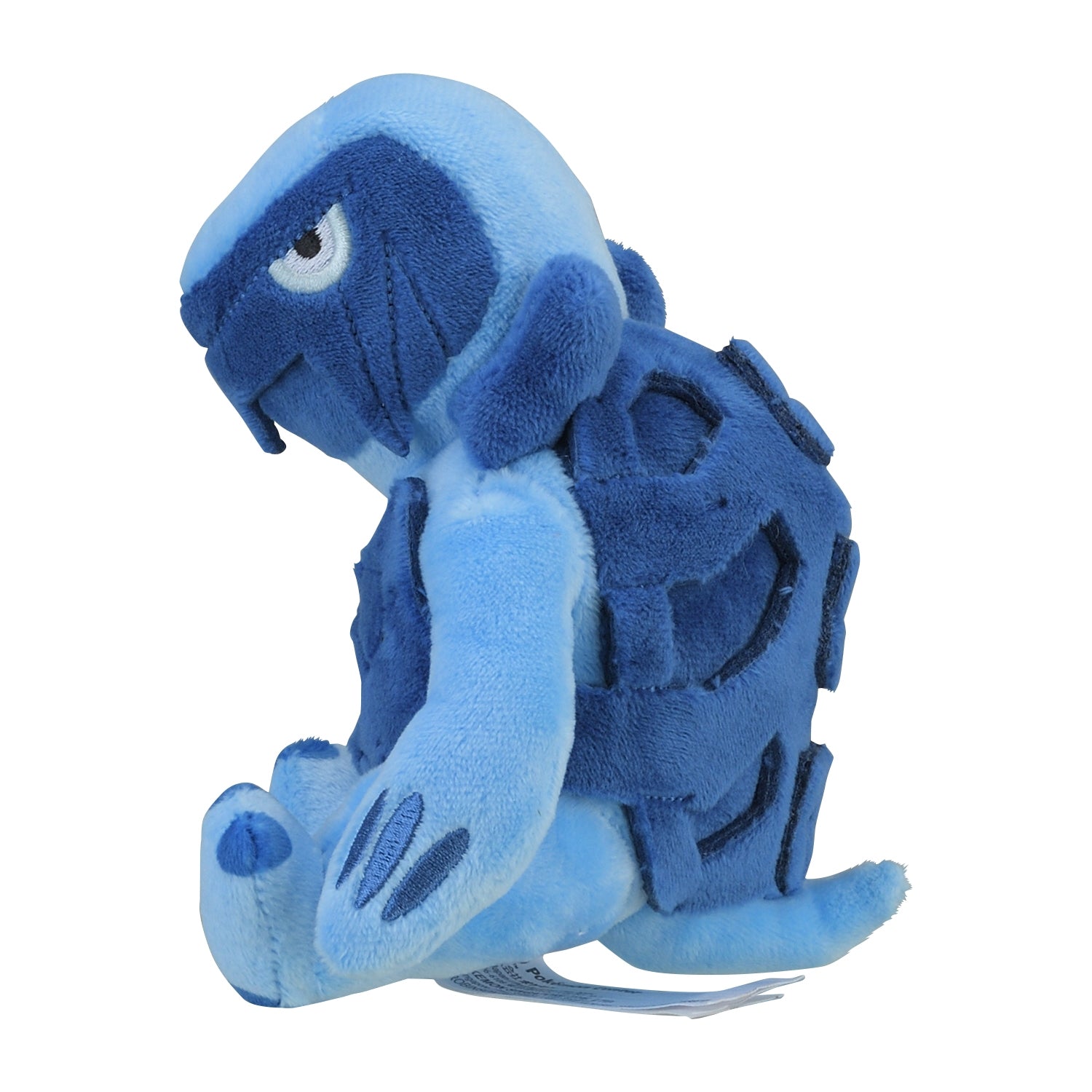 Carracosta Fit Plush fra Pokemon Center Japan, sett fra siden
