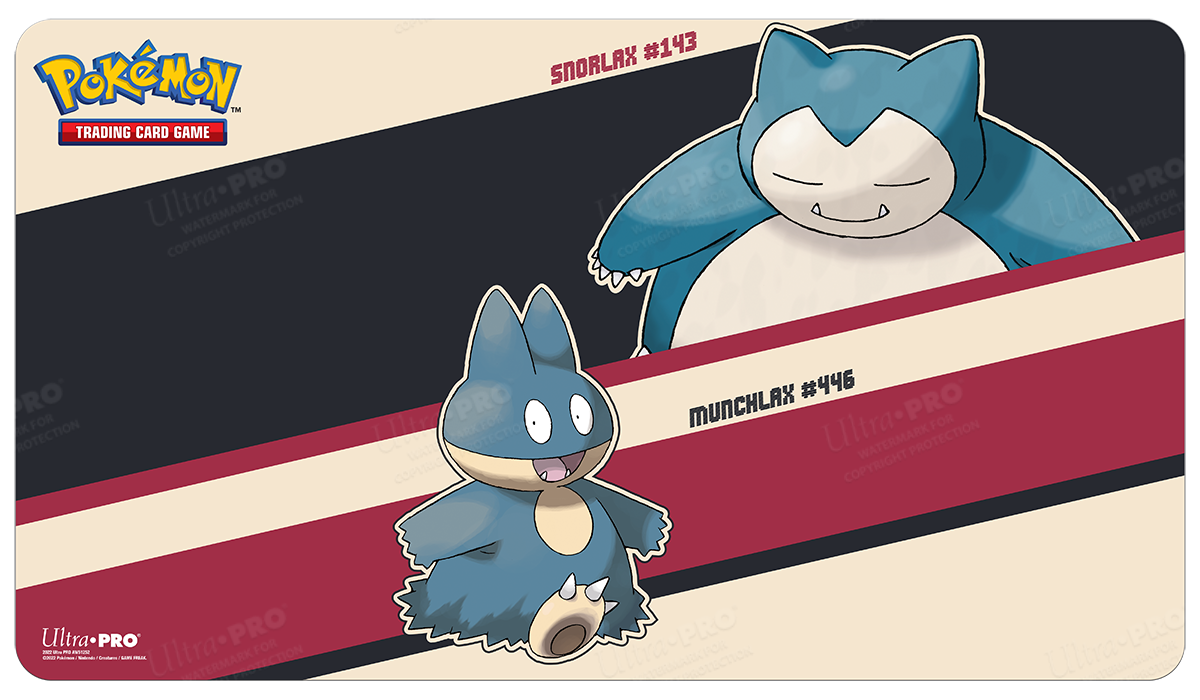 Ultra Pro Snorlax & Munchlax Pokemon Playmat