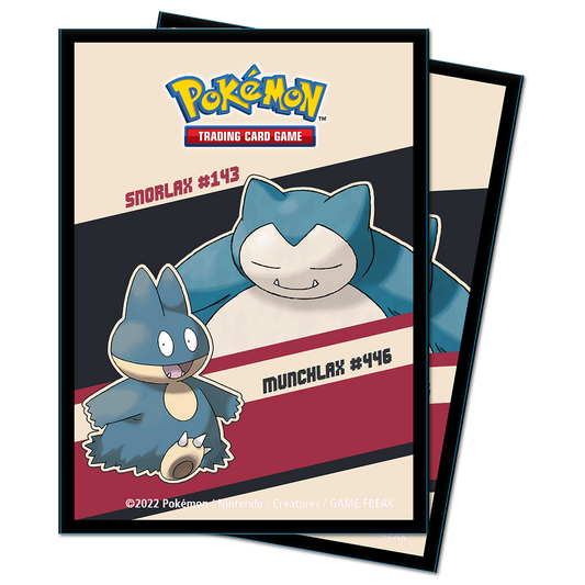 Ultra Pro Snorlax & Munchlax Deck Protector Sleeves (65)