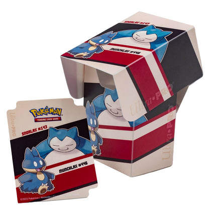 Ultra Pro Pokemon Snorlax & Munchlax Full View Deck Box
