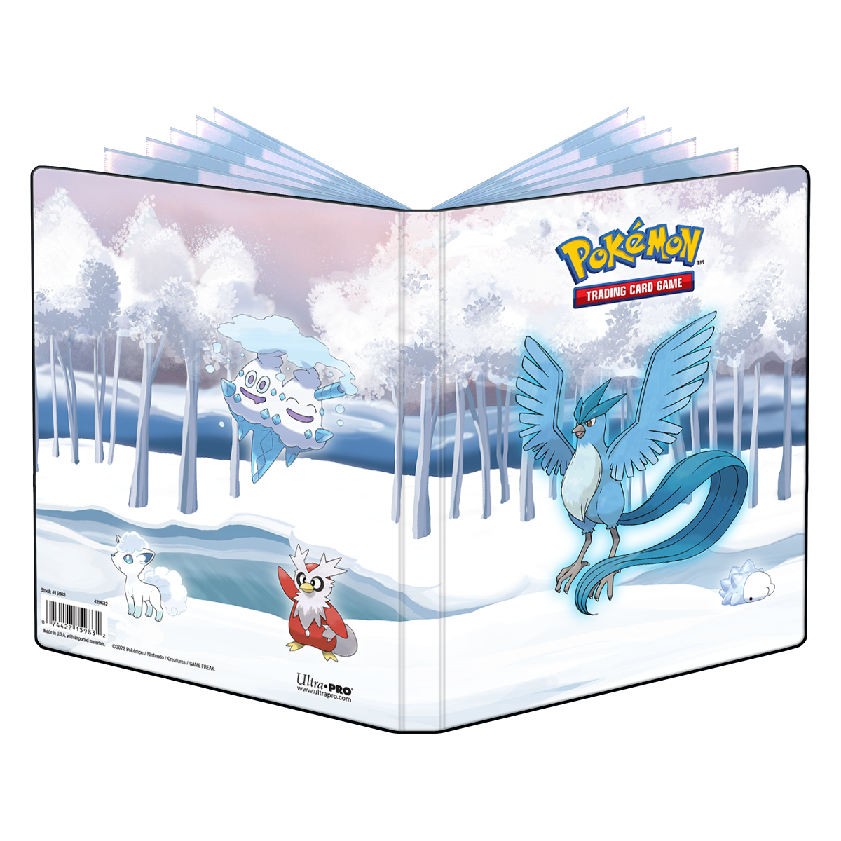 Gallery Series Frosted Forest 4-Pocket Portfolio for Pokémon