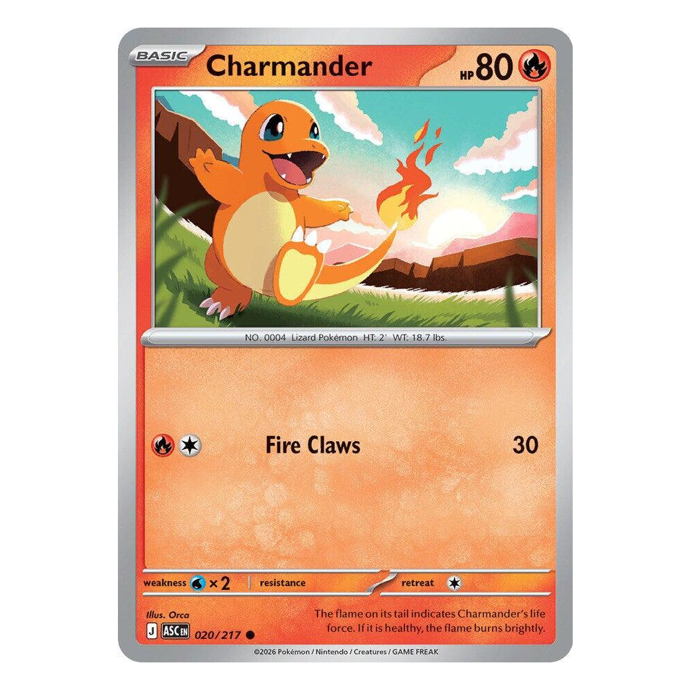 Pokemon Charmander 020/217 Cosmos Holo