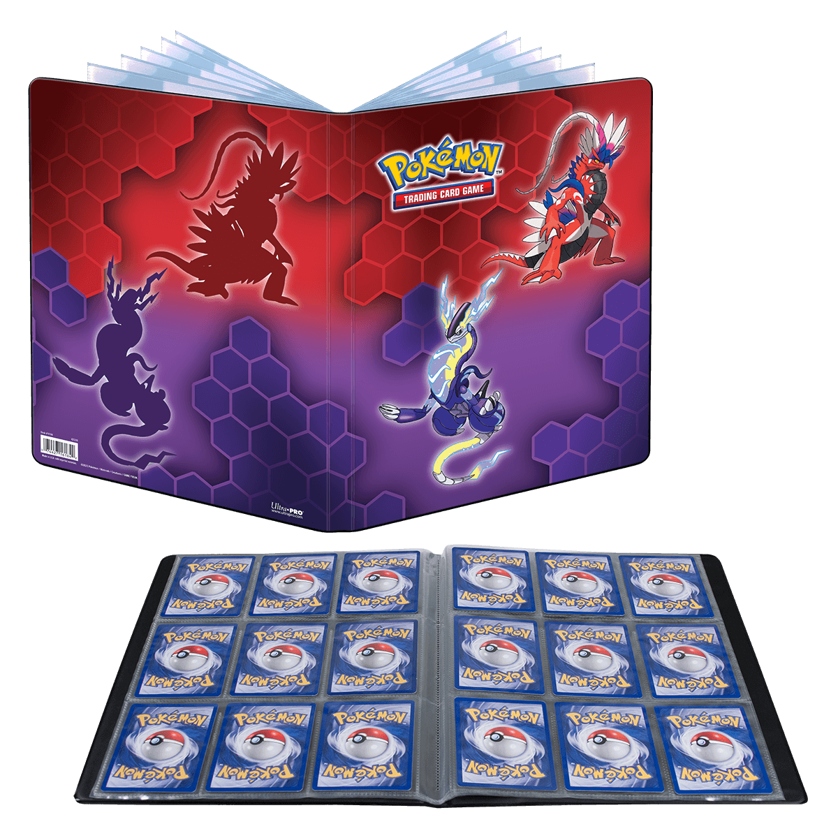Koraidon & Miraidon 9-Pocket Portfolio for Pokemon