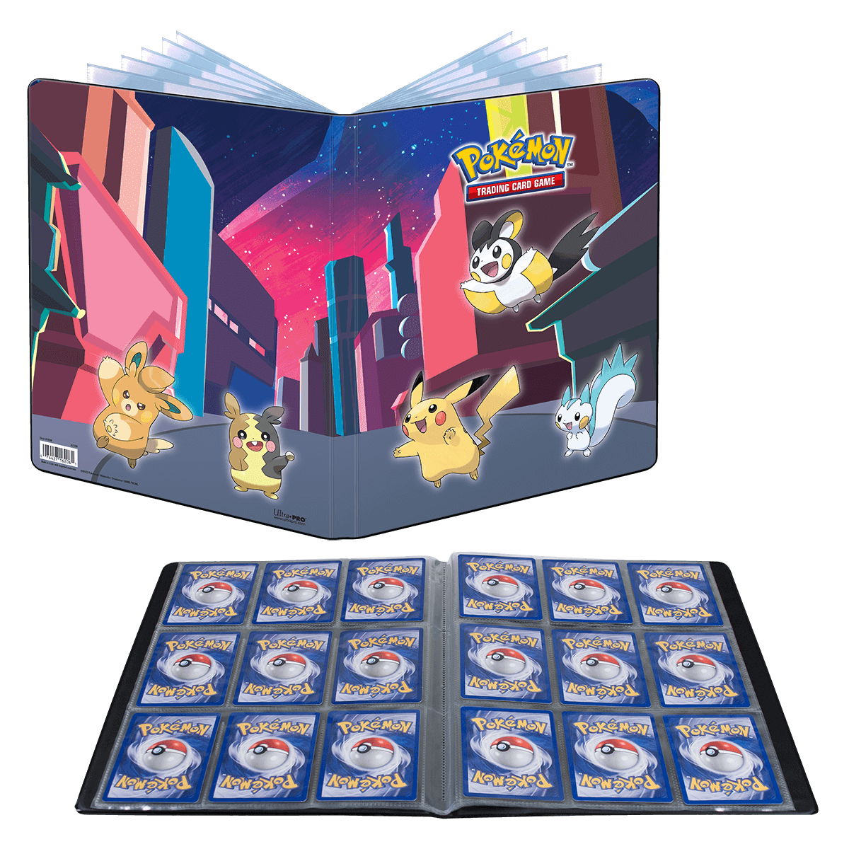 Gallery Series Shimmering Skyline 9-Pocket Portfolio for Pokémon