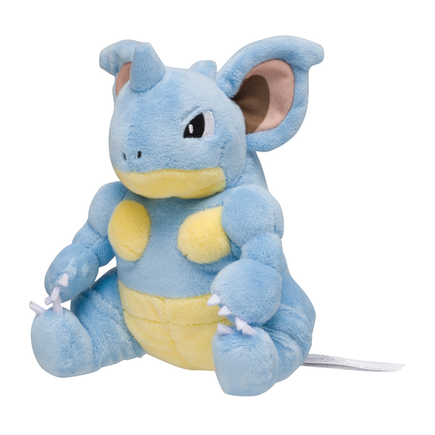 Nidoqueen Fit Plush fra Pokemon Center Japan, sett forfra