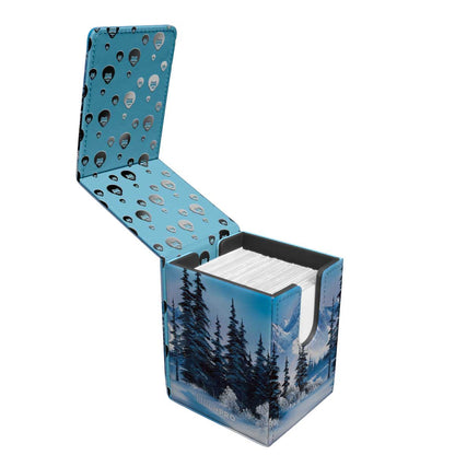 Bob Ross - Winter Paradise ALCOVE® Flip DECK BOX® for Tabletop Gaming