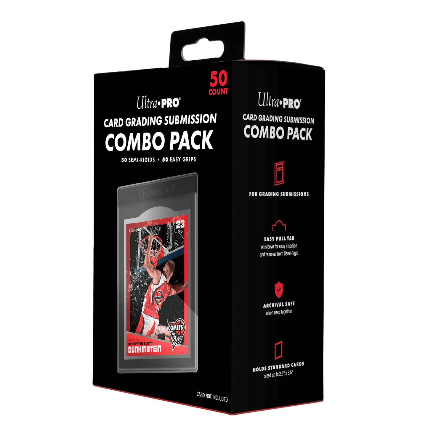 Grading Card Submission Combo Pack - Semi-Rigids & Easy Pull Sleeves 50ct