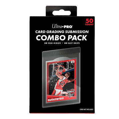 Grading Card Submission Combo Pack - Semi-Rigids & Easy Pull Sleeves 50ct