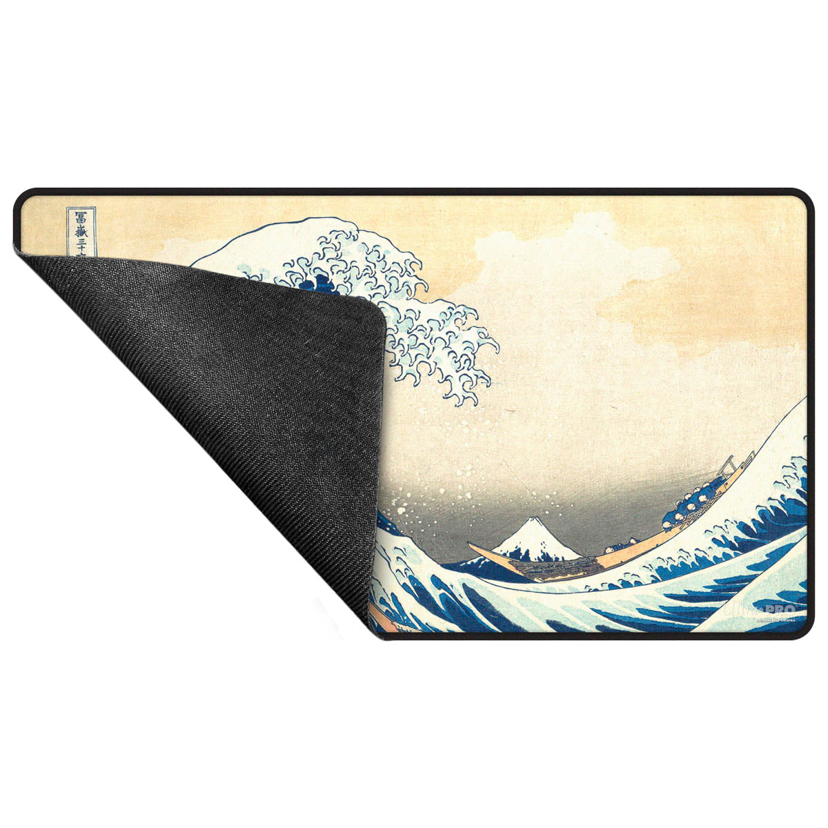 Ultra Pro The Great Wave off Kanagawa Black Stitched Playmat