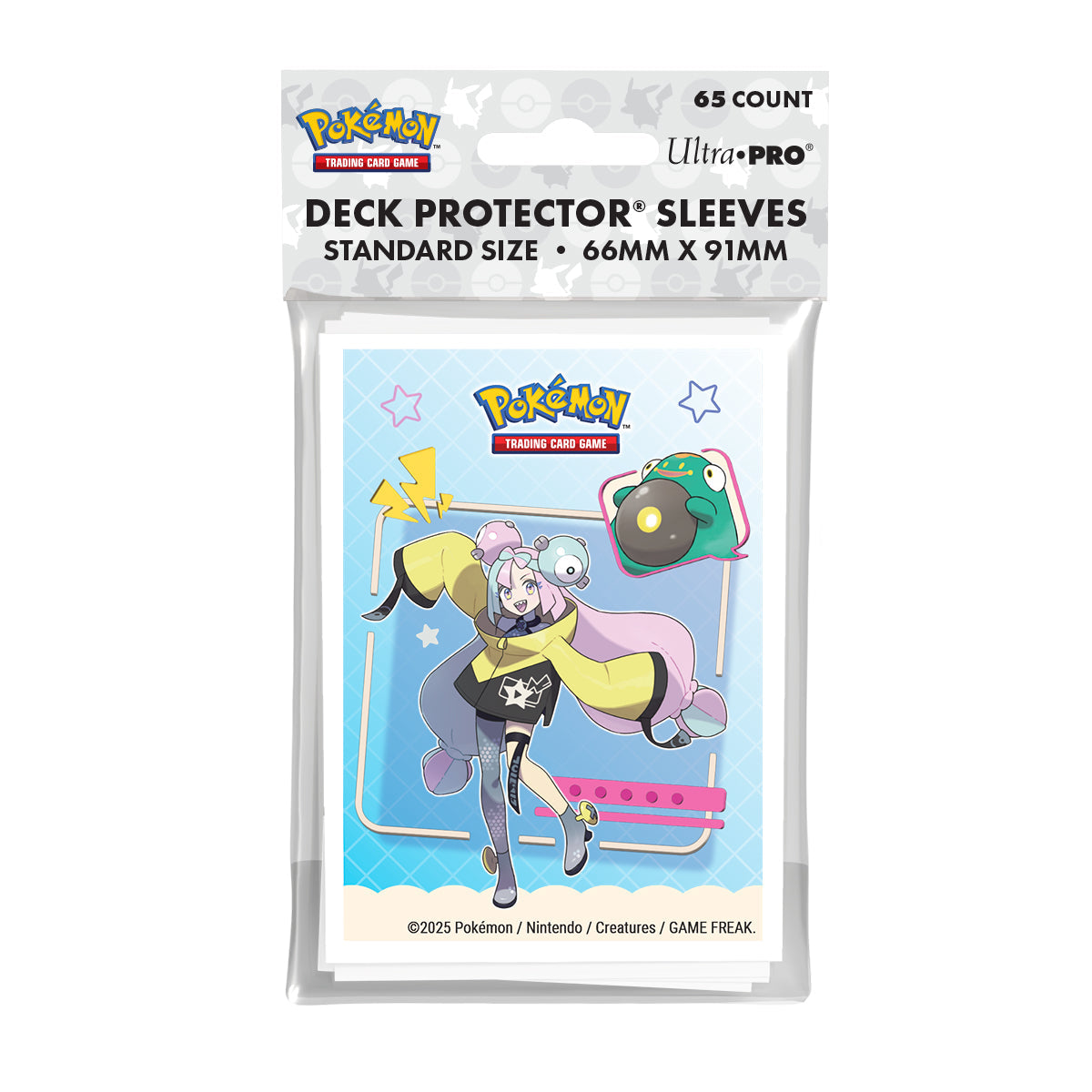 Iono and Bellibolt 65ct DECK PROTECTOR® Sleeves for Pokémon