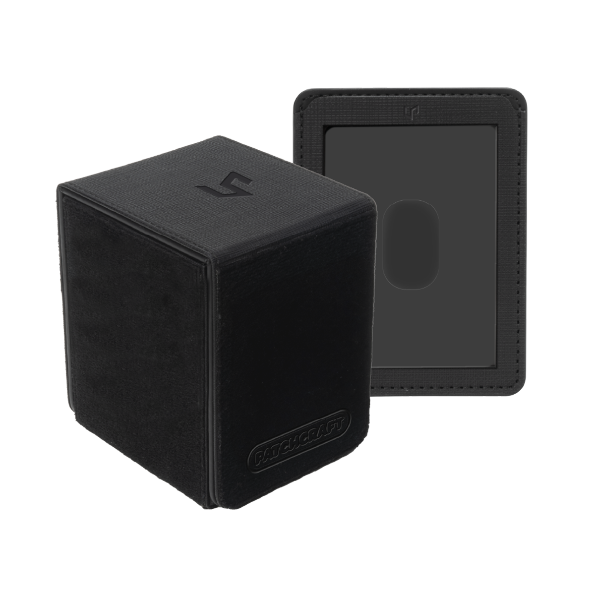 Ultra Pro PATCHCRAFT™ ALCOVE® Flip DECK BOX® Black