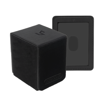 Ultra Pro PATCHCRAFT™ ALCOVE® Flip DECK BOX® Black