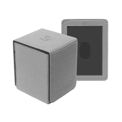 Ultra Pro PATCHCRAFT™ ALCOVE® Flip DECK BOX® Gray